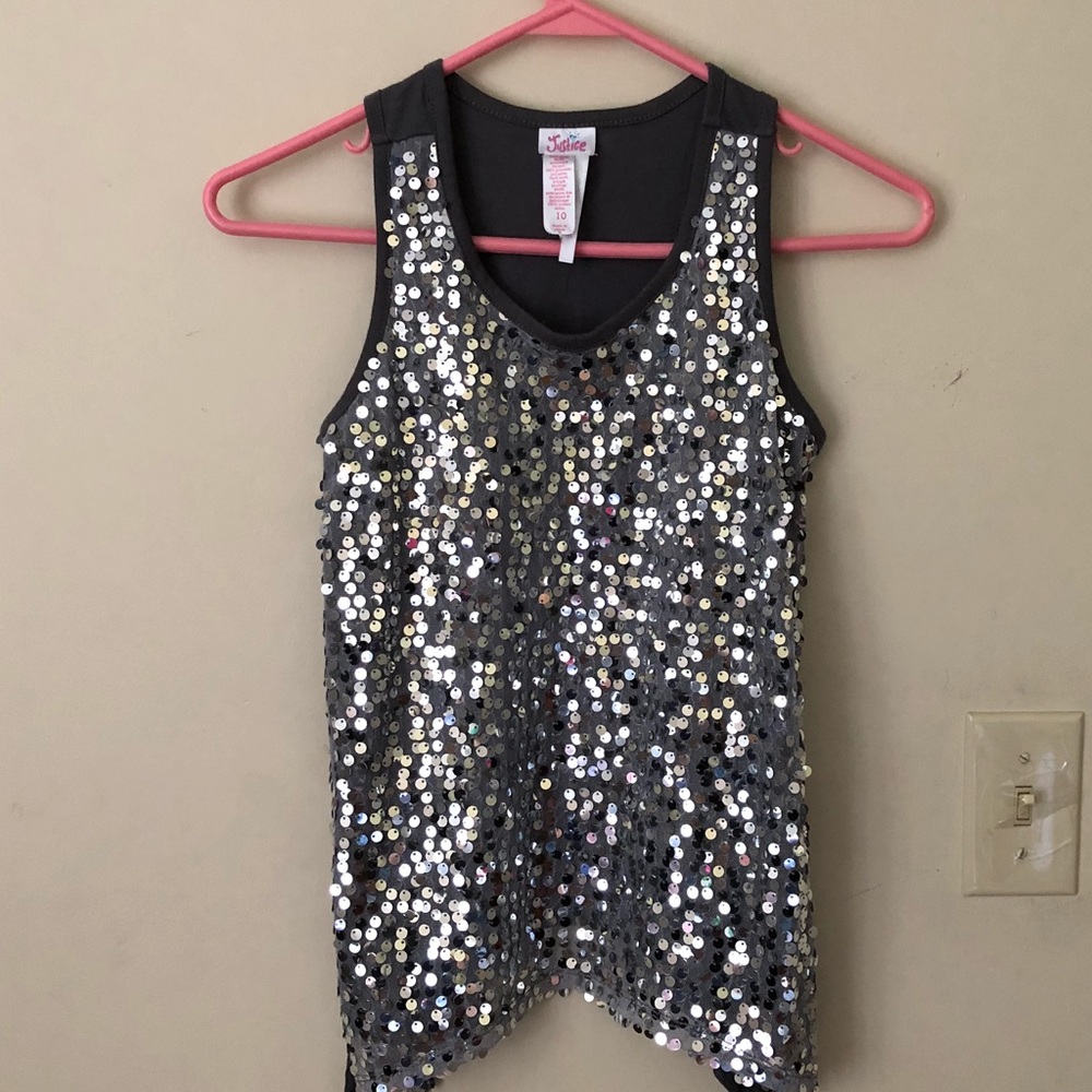 Justice tank top